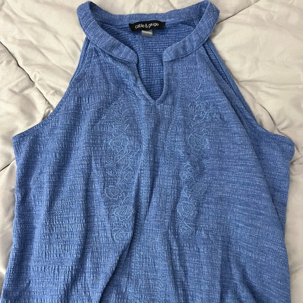 Cable and Gauge blouse, size SM